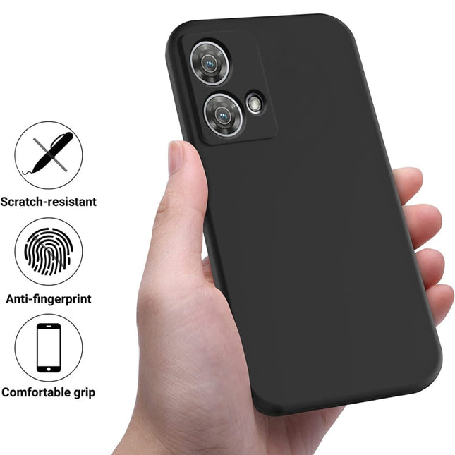 Solid Color Liquid Silicone Dropproof Full Coverage Phone Case, For Motorola Edge 40 Neo, For Motorola Moto G14, For Motorola Edge 40 5G, For Motorola Edge 40 Pro/Edge+ 2023/X40, For Motorola Moto G71s 5G