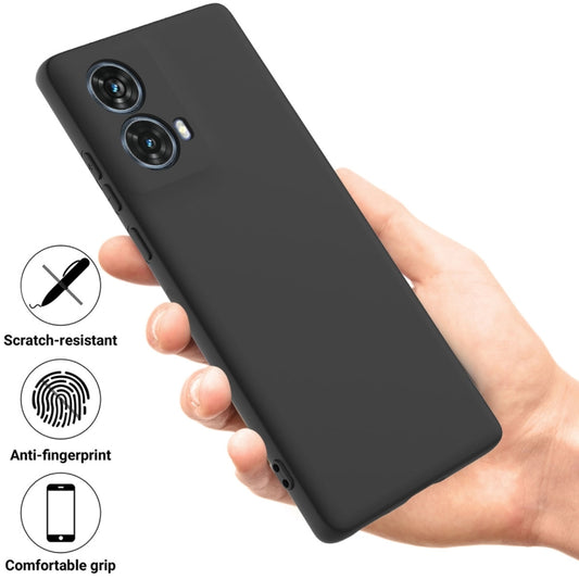 Solid Color Liquid Silicone Dropproof Full Coverage Phone Case