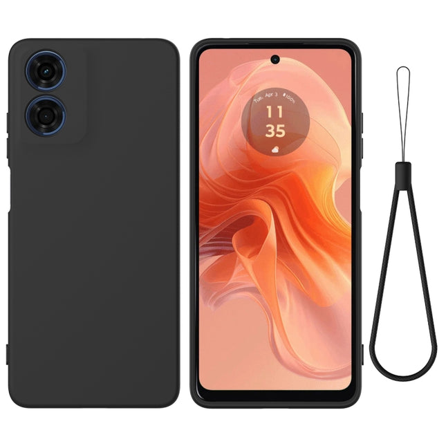 Solid Color Liquid Silicone Dropproof Full Coverage Phone Case, For Motorola Moto E14, For Motorola Moto G04S 4G / E14 4G, For Motorola Moto G85, For Motorola Moto G64, For Motorola Edge 50 Pro, For Motorola Moto G24 Power