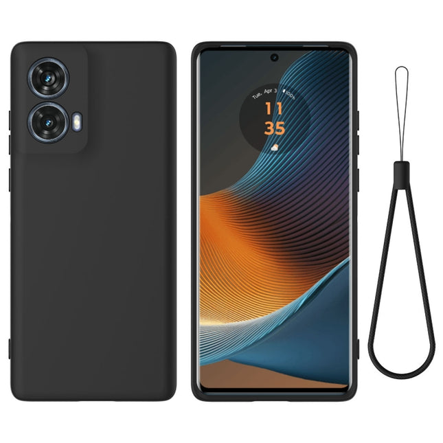 Solid Color Liquid Silicone Dropproof Full Coverage Phone Case, For Motorola S50 Neo, For Motorola Moto E14, For Motorola Moto G04S 4G / E14 4G, For Motorola Moto G85, For Motorola Moto G64, For Motorola Edge 50 Pro