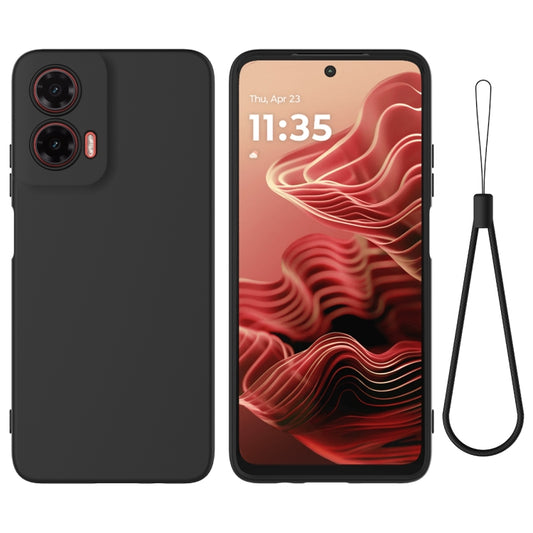 Solid Color Liquid Silicone Dropproof Full Coverage Phone Case