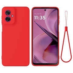 Solid Color Liquid Silicone Dropproof Full Coverage Phone Case