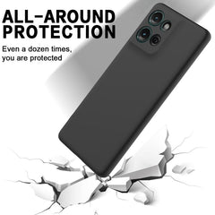 Solid Color Liquid Silicone Dropproof Full Coverage Phone Case