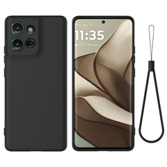 Solid Color Liquid Silicone Dropproof Full Coverage Phone Case