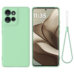 Solid Color Liquid Silicone Dropproof Full Coverage Phone Case