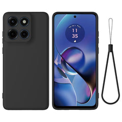 Solid Color Liquid Silicone Dropproof Full Coverage Phone Case