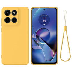 Solid Color Liquid Silicone Dropproof Full Coverage Phone Case