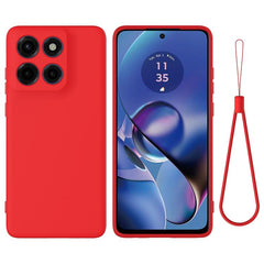 Solid Color Liquid Silicone Dropproof Full Coverage Phone Case