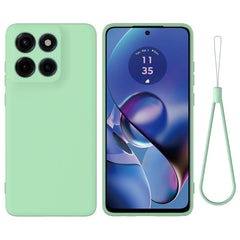 Solid Color Liquid Silicone Dropproof Full Coverage Phone Case