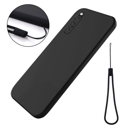 Solid Color Liquid Silicone Dropproof Full Coverage Phone Case, For Sony Xperia 10 V