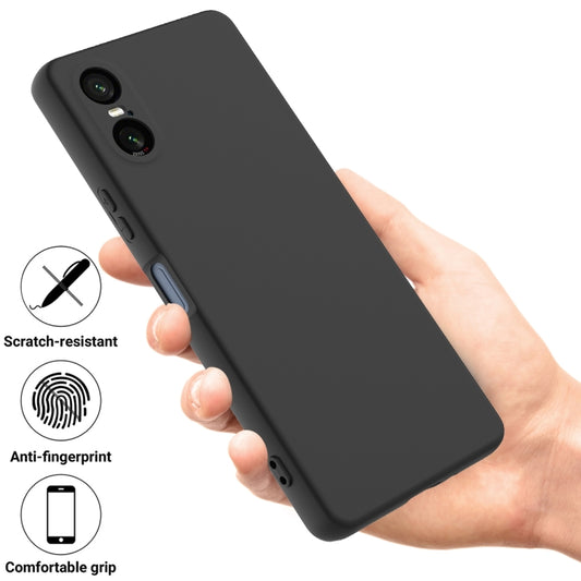 Pure Color Liquid Silicone Shockproof Phone Case, For Sony Xperia 10 VI, For Sony Xperia 1 VI, For Sony Xperia 5 V, For Sony Xperia 1 V, For Sony Xperia 10 V