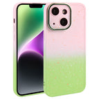For iPhone 14 / Pink Green