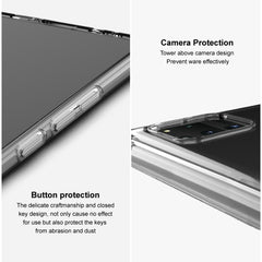 IMAK UX-5 Series Transparent Shockproof TPU Protective Phone Case, For Google Pixel 8a, For Google Pixel 8