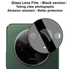 IMAK Rear Camera Lens Glass Film Black Version, For Xiaomi Redmi A3 4G, For Xiaomi 14 Ultra 5G, For Xiaomi 14 Pro 5G, For Xiaomi 14 5G, For Xiaomi 13 Ultra 5G, For Xiaomi Redmi 12C 4G