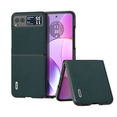 ABEEL Genuine Leather Luolai Series Phone Case, For Motorola Razr 60 Ultra, For Motorola Razr 50 Ultra, For Motorola Razr 50, For Motorola Razr 40, For Motorola Razr 40 Ultra