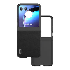 ABEEL Genuine Leather Luolai Series Phone Case, For Motorola Razr 60 Ultra, For Motorola Razr 50 Ultra, For Motorola Razr 50, For Motorola Razr 40, For Motorola Razr 40 Ultra