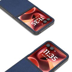 ABEEL Genuine Leather Luolai Series Phone Case, For Motorola Razr 60 Ultra, For Motorola Razr 50 Ultra, For Motorola Razr 50, For Motorola Razr 40, For Motorola Razr 40 Ultra