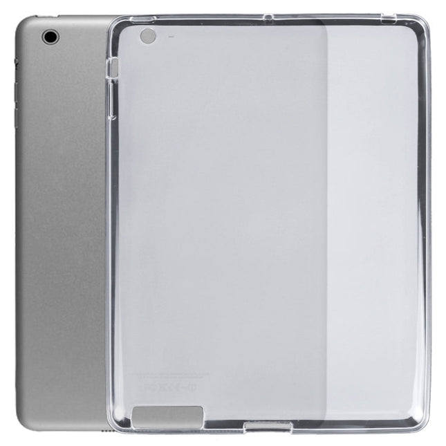 TPU Tablet Case, For iPad 4 / 3 / 2, For iPad 4 / 3 / 2 / 1