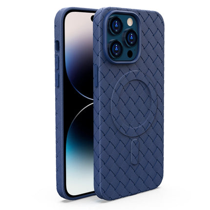 Woven Pattern MagSafe Magnetic Cooling Phone Case, For iPhone 14, For iPhone 14 Pro, For iPhone 14 Pro Max, For iPhone 13 Pro Max