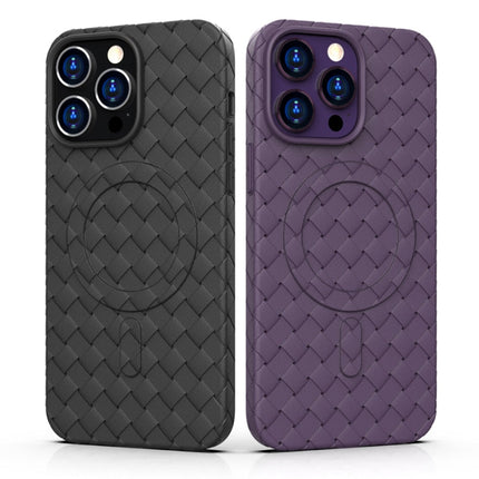 Woven Pattern MagSafe Magnetic Cooling Phone Case, For iPhone 13 Pro, For iPhone 13