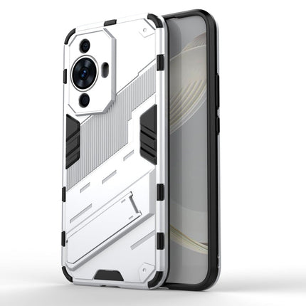 Punk Armor 2 in 1 PC + TPU Phone Case with Holder, For Huawei nova 11i 4G, For Huawei nova 11 Pro 4G, For Huawei nova 11 4G