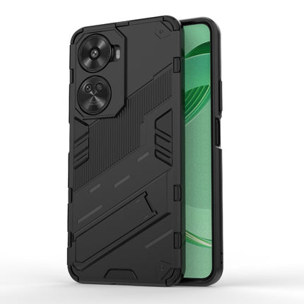 Punk Armor 2 in 1 PC + TPU Phone Case with Holder, For Huawei Pura 70, For Huawei nova 11 SE, For Huawei nova 12 Pro