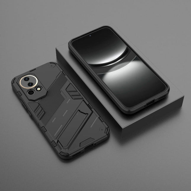 Punk Armor 2 in 1 PC + TPU Phone Case with Holder, For Huawei nova 12 5G, For Huawei Mate 60, For Huawei Mate 60 Pro