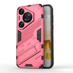 Punk Armor 2 in 1 PC + TPU Phone Case with Holder, For Huawei Mate 70 Pro / 70 Pro+, For Huawei Pura 70 Pro / 70 Pro+, For Huawei Pura 70 Ultra, For Huawei Pura 70