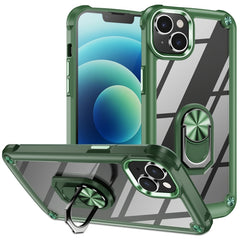 TPU + PC Lens Protection Phone Case with Ring Holder
