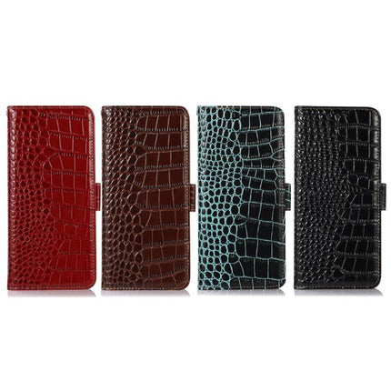 Crocodile Top Layer Cowhide Leather Phone Case, For iPhone 16e / 17e, For iPhone 17 Pro Max, For iPhone 17 Pro, For iPhone 17, For iPhone Air, For iPhone 16 Pro Max