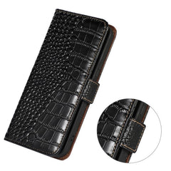 Crocodile Top Layer Cowhide Leather Phone Case, For iPhone 17 Pro Max, For iPhone 17 Pro, For iPhone 17, For iPhone 17 Air, For iPhone 16e, For iPhone 16 Pro Max