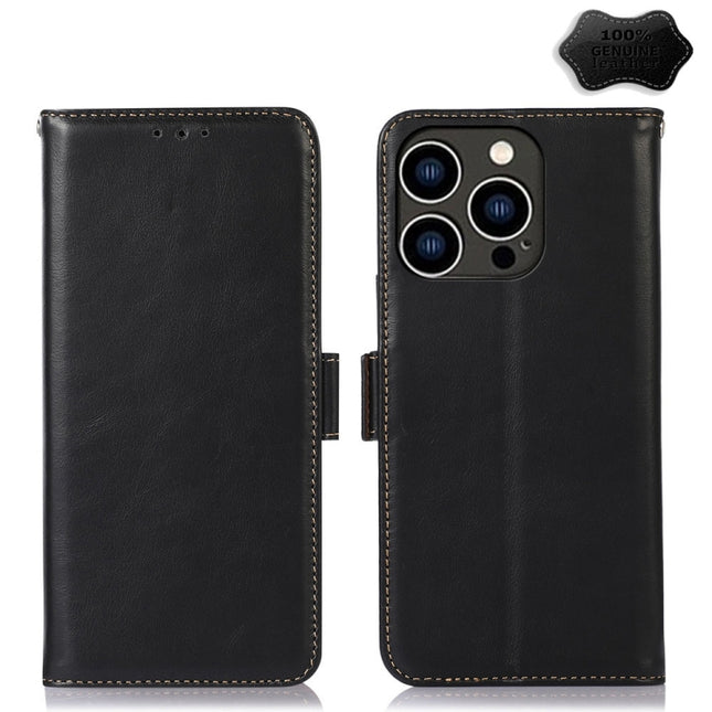 Crazy Horse Top Layer Cowhide Leather Phone Case, For iPhone 16 Plus, For iPhone 16, For iPhone 15 Pro Max, For iPhone 15 Pro, For iPhone 15 Plus, For iPhone 15