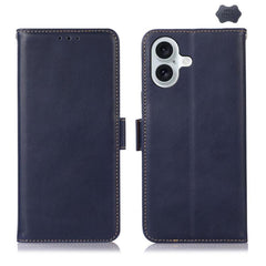 Crazy Horse Top Layer Cowhide Leather Phone Case, For iPhone 17 Pro Max, For iPhone 17 Pro, For iPhone 17, For iPhone 17 Air, For iPhone 16 Pro Max, For iPhone 16 Pro
