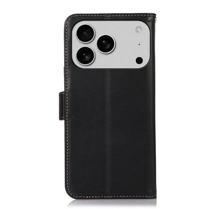 Crazy Horse Top Layer Cowhide Leather Phone Case, For iPhone 17 Pro Max, For iPhone 17 Pro, For iPhone 17, For iPhone Air, For iPhone 16 Pro Max, For iPhone 16 Pro