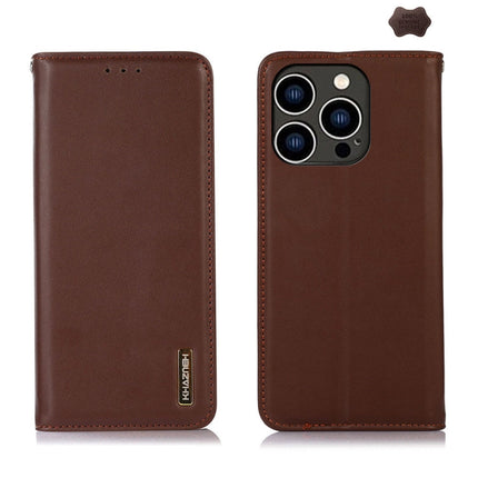 KHAZNEH Nappa Top Layer Cowhide Leather Phone Case, For iPhone 17 Pro Max, For iPhone 16e / 17e, For iPhone 17 Pro, For iPhone 17, For iPhone Air, For iPhone 16e, For iPhone 16 Pro Max