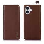 For iPhone 16 Plus / Brown