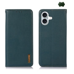 KHAZNEH Nappa Top Layer Cowhide Leather Phone Case, For iPhone 16 Pro, For iPhone 16 Plus, For iPhone 16, For iPhone 15 Pro Max, For iPhone 15 Pro, For iPhone 15 Plus