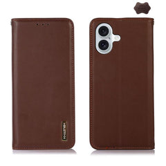 KHAZNEH Nappa Top Layer Cowhide Leather Phone Case, For iPhone 17 Pro Max, For iPhone 17 Pro, For iPhone 17, For iPhone 17 Air, For iPhone 16e, For iPhone 16 Pro Max