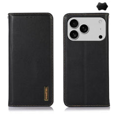 KHAZNEH Nappa Top Layer Cowhide Leather Phone Case, For iPhone 17 Pro Max, For iPhone 17 Pro, For iPhone 17, For iPhone 17 Air, For iPhone 16e, For iPhone 16 Pro Max
