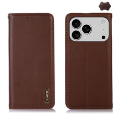 KHAZNEH Nappa Top Layer Cowhide Leather Phone Case, For iPhone 17 Pro Max, For iPhone 17 Pro, For iPhone 17, For iPhone 17 Air, For iPhone 16e, For iPhone 16 Pro Max