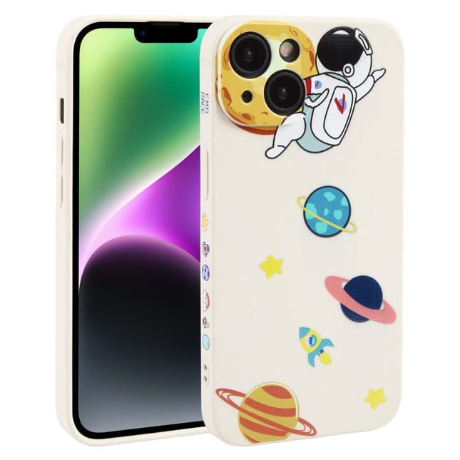 Hug Moon Astronaut Pattern TPU Phone Case, For iPhone 14 Plus, For iPhone 14, For iPhone 14 Pro, For iPhone 14 Pro Max, For iPhone SE 2022 / SE 2020 / 8 / 7, For iPhone 13 Pro Max, For iPhone 13 Pro, For iPhone 13, For iPhone 13 mini, For iPhone 12����...