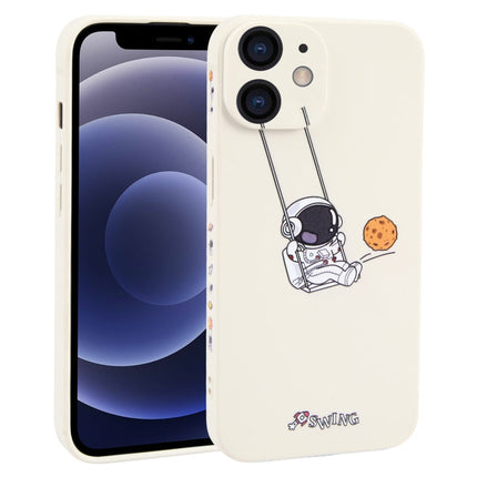 Astronaut Swinging Pattern TPU Phone Case, For iPhone 13 mini, For iPhone 12, For iPhone 12 Pro Max, For iPhone 12 Pro, For iPhone 12 mini, For iPhone 11 Pro Max, For iPhone 11, For iPhone 11 Pro