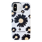 For iPhone XS / X / Black Flower