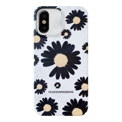 Frosted Daisy Film Phone Case, For iPhone 12 Pro Max, For iPhone 12 Pro, For iPhone 11, For iPhone 11 Pro Max, For iPhone XS / X, For iPhone XR, For iPhone XS Max