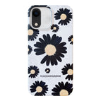 For iPhone XR / Black Flower