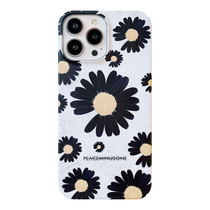 Frosted Daisy Film Phone Case, For iPhone 12 Pro Max, For iPhone 12 Pro, For iPhone 11, For iPhone 11 Pro Max, For iPhone XS / X, For iPhone XR, For iPhone XS Max