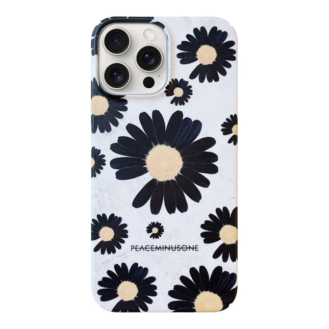Frosted Daisy Film Phone Case, For iPhone 15 Pro Max, For iPhone 15 Pro, For iPhone 15 Plus, For iPhone 15, For iPhone 14 Plus, For iPhone 14, For iPhone 14 Pro, For iPhone 14 Pro Max, For iPhone 13 Pro Max, For iPhone 13 Pro, For iPhone 13, For iPhone 12