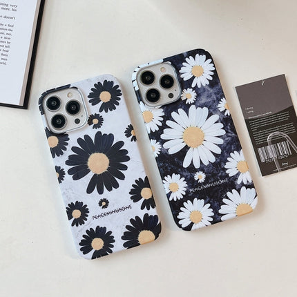 Frosted Daisy Film Phone Case, For iPhone 12 Pro Max, For iPhone 12 Pro, For iPhone 11, For iPhone 11 Pro Max, For iPhone XS / X, For iPhone XR, For iPhone XS Max