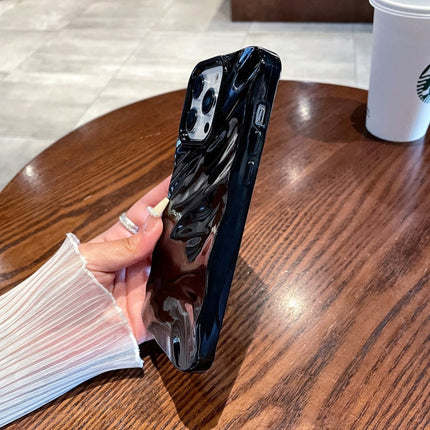 Solid Color Wave Texture TPU Phone Case, For iPhone 13 Pro Max, For iPhone 13 Pro, For iPhone 12 / 12 Pro