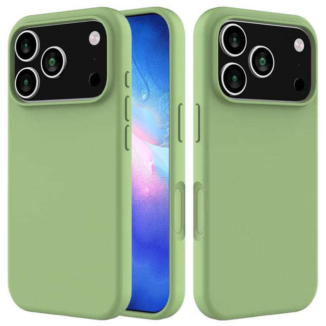 Solid Color Silicone Phone Case, For iPhone 17 Pro, For iPhone 17